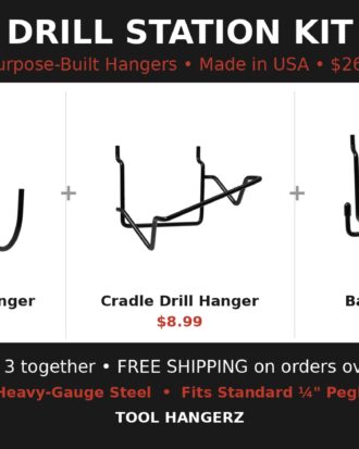 Pegboard Drill Station Kit