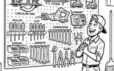 Pegboard Tool Wall: How to Plan, Build and Organize Yours